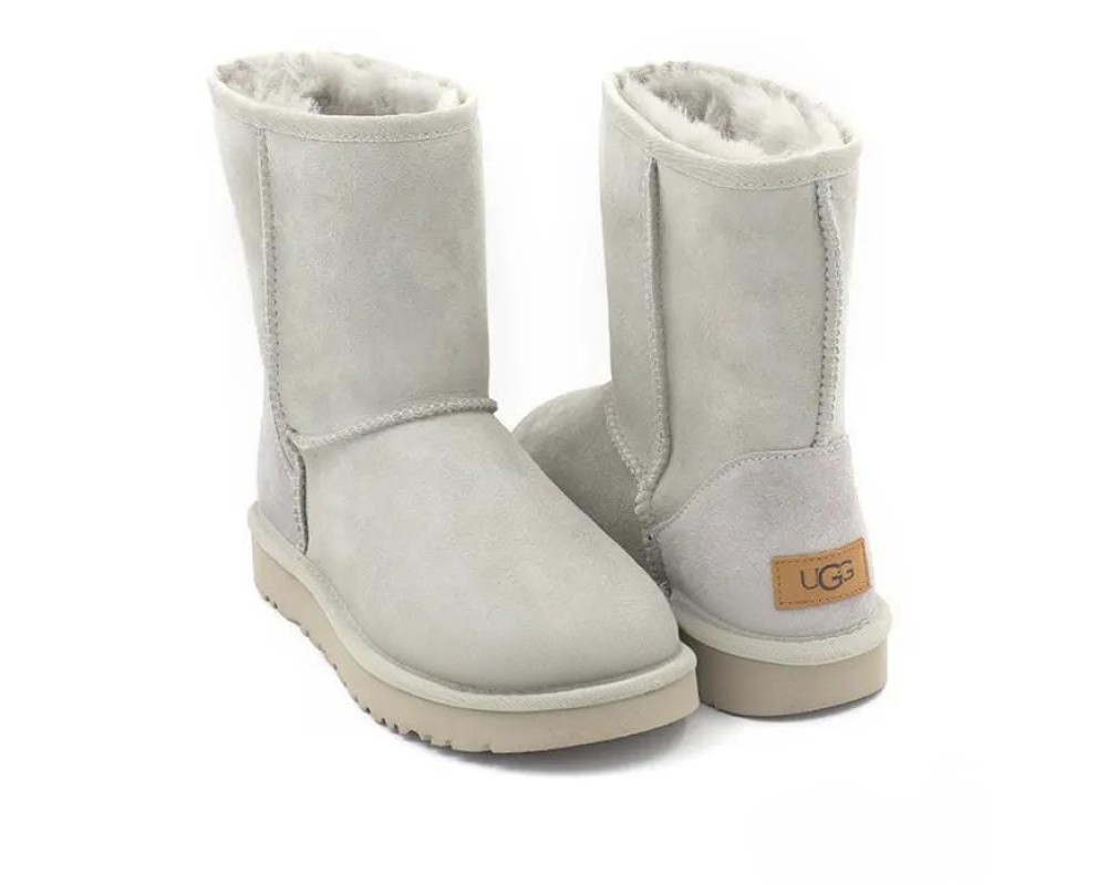 Купить UGG Classic Short II Grey-Violet