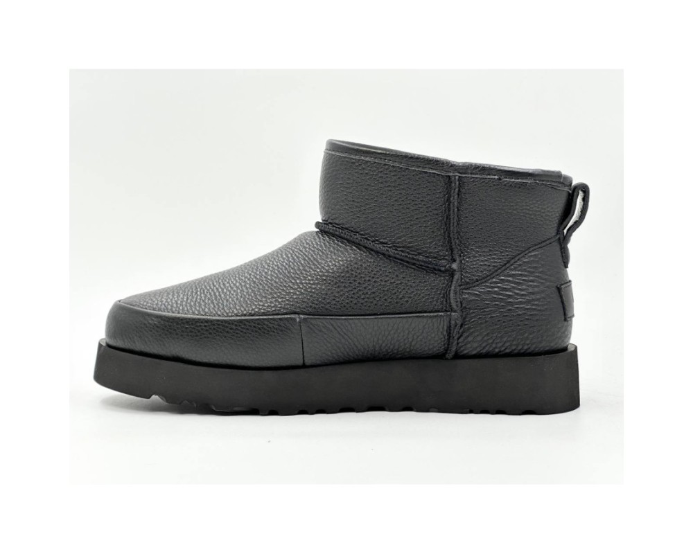 Купить UGG Classic Sugar Ultra Mini Black