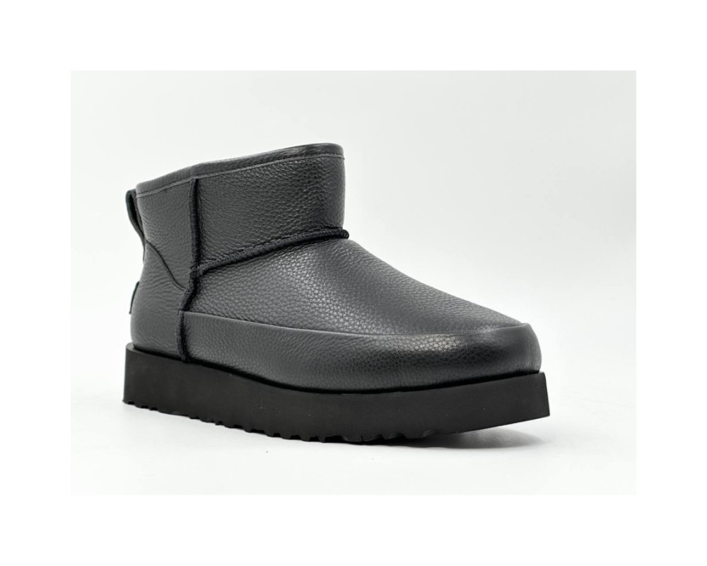 Купить UGG Classic Sugar Ultra Mini Black