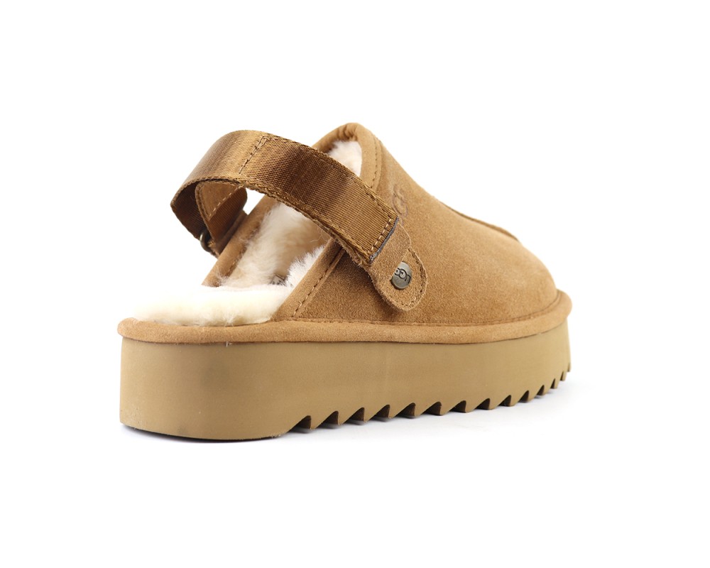 Купить UGG Goldenstar Clog Platform Chestnut