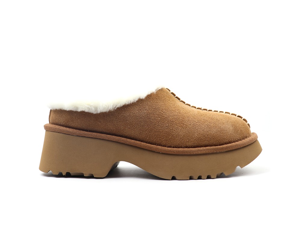 Купить UGG New Heights Cozy Clog Chestnut