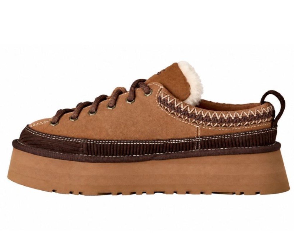Купить UGG Heritage Lace-Up Slipper Chestnut