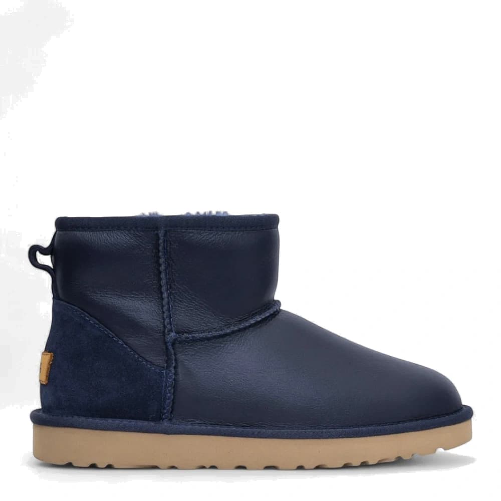 UGG Mens Classic Mini Metallic - Navy