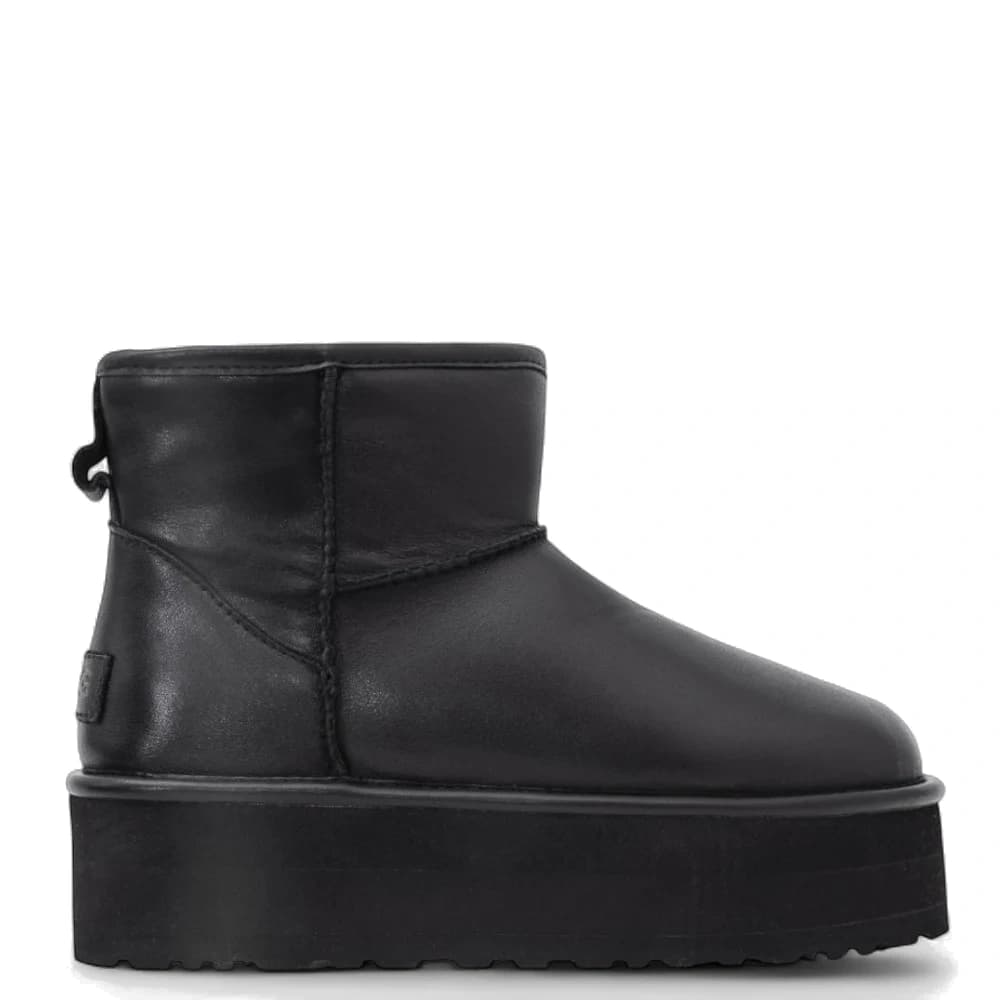 UGG Classic Mini Platform - Leather Black — фото 1