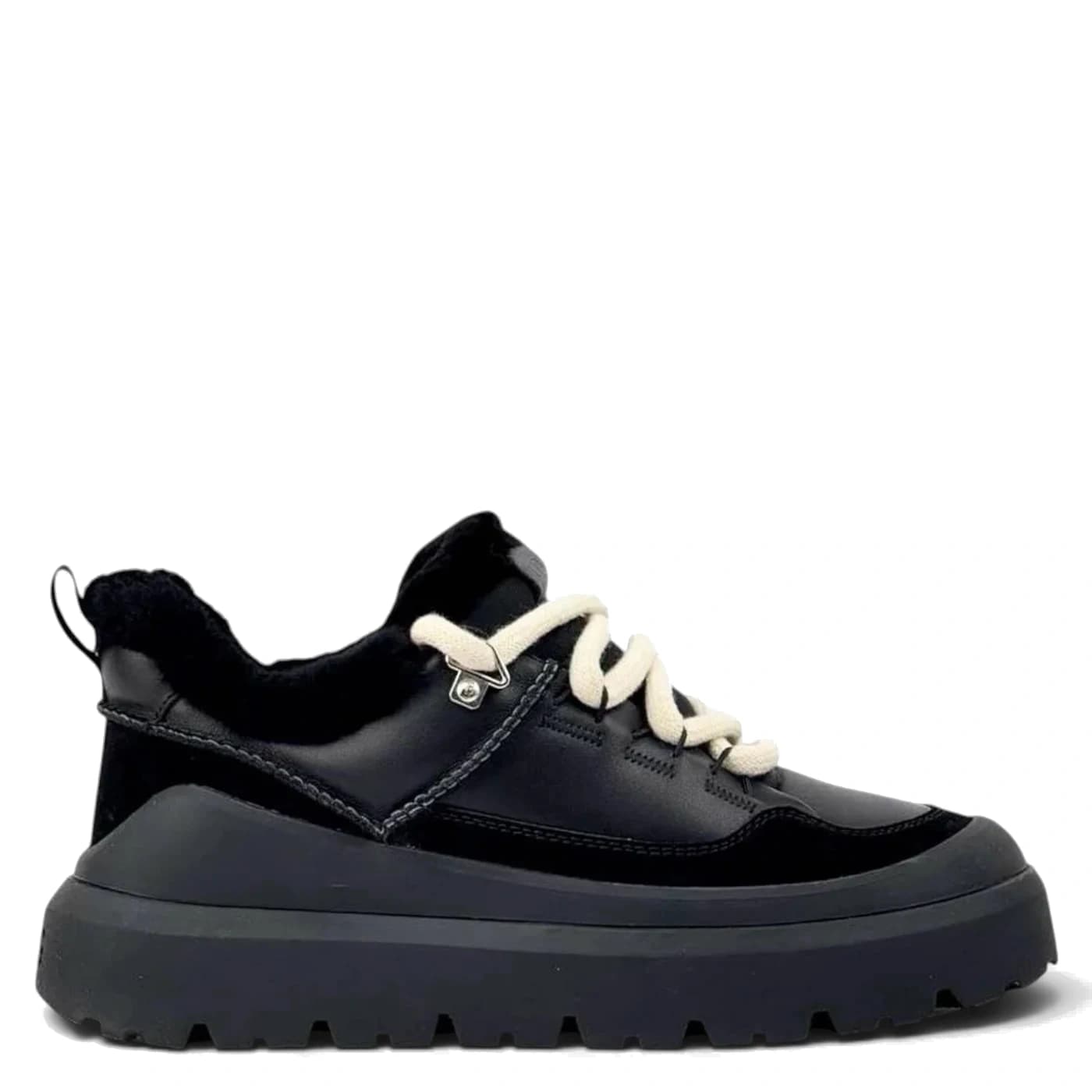 UGG Mens Heritage Utility Trainer - Leather Black