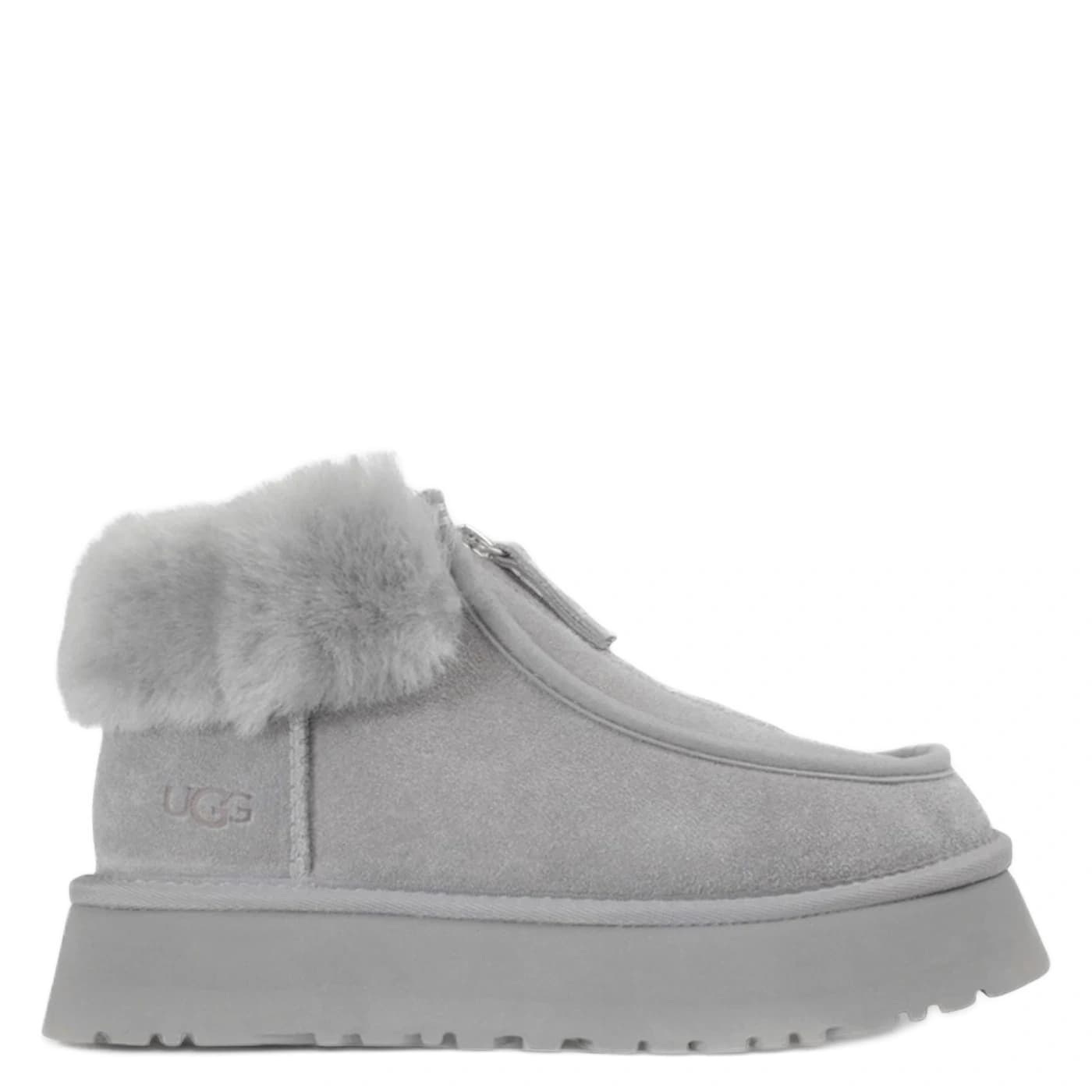 UGG Funkette Platform Boots - Grey Violet — фото 1