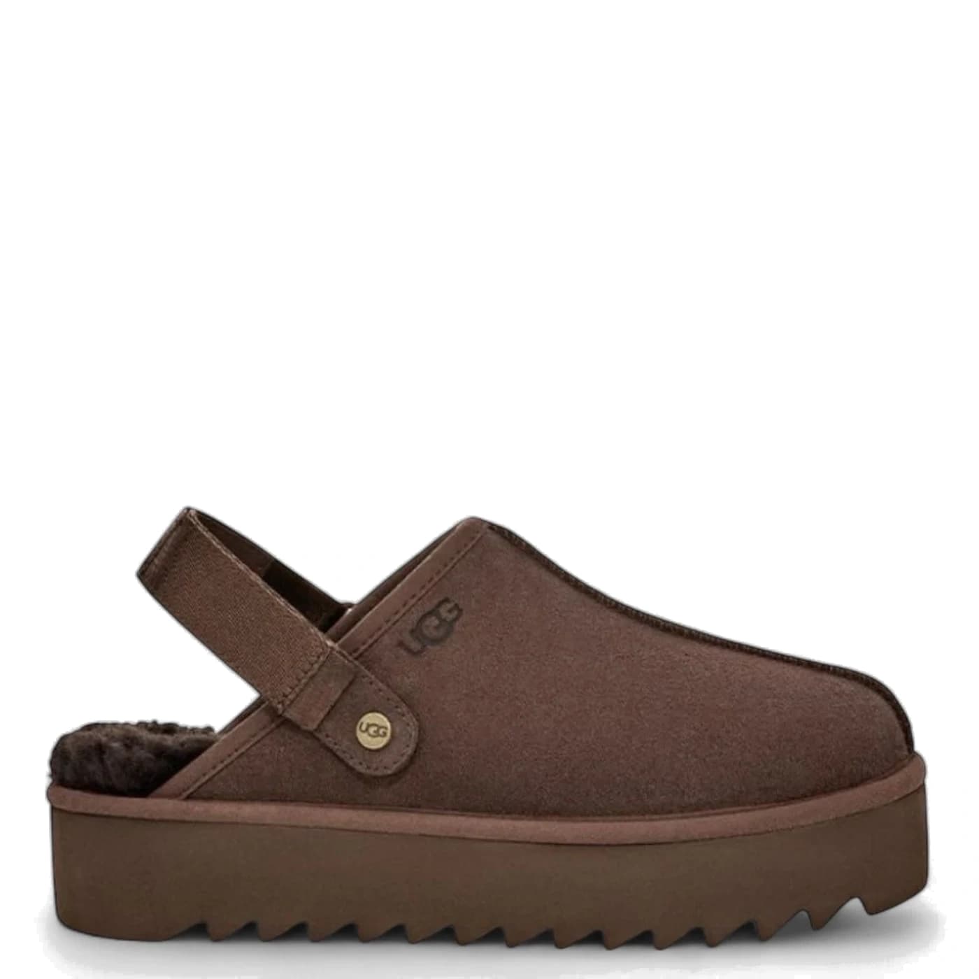 UGG Goldenstar Clog Platform - Chocolate — фото 1