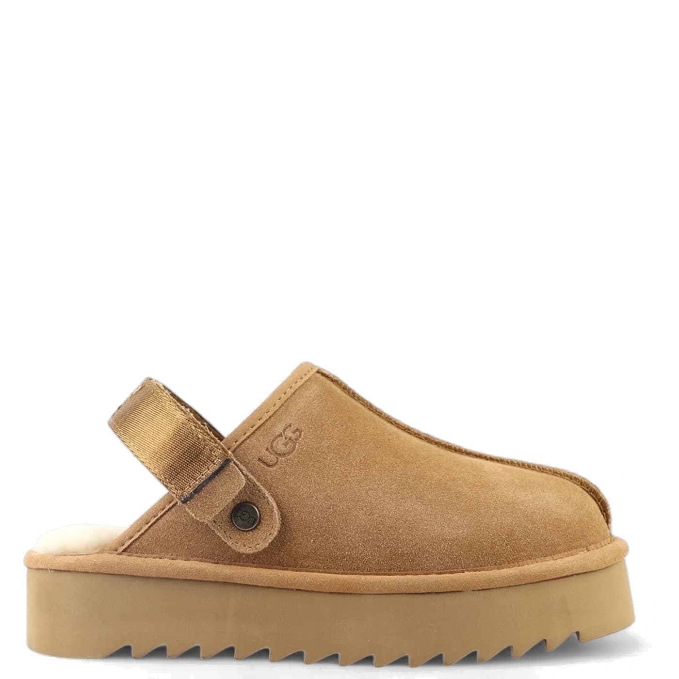 UGG Goldenstar Clog Platform - Chestnut — фото 1