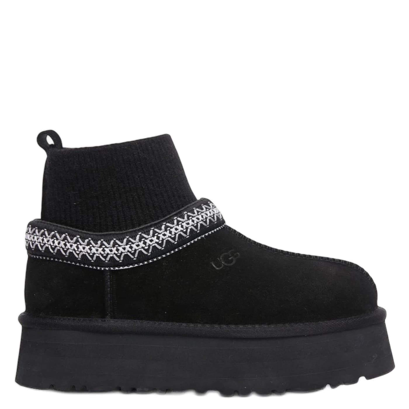 UGG Tazz Platform Knit - Black — фото 1