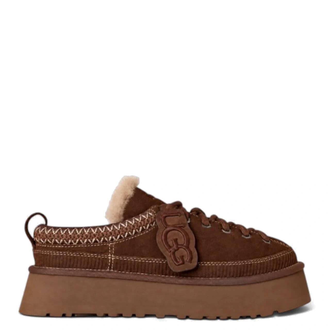 UGG Heritage Lace-up Slipper - Burnt Cedar — фото 1