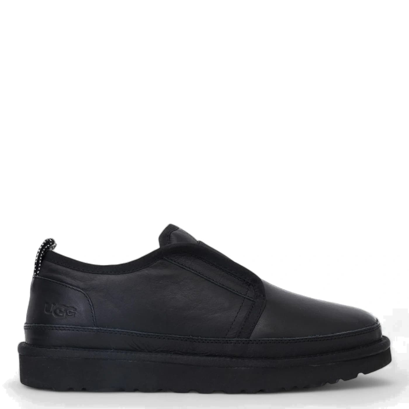 UGG Mens Slippers Flex - Leather Black