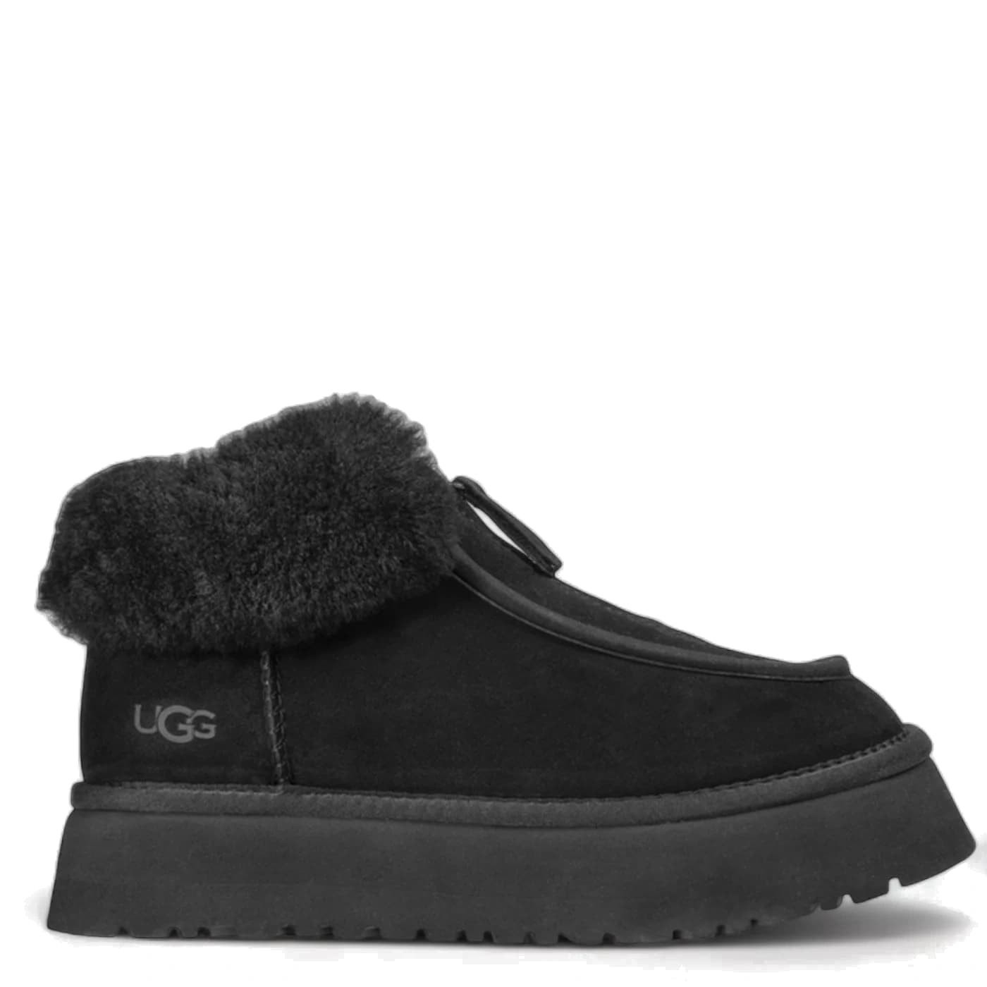 UGG Funkette Platform Boots - Black — фото 1