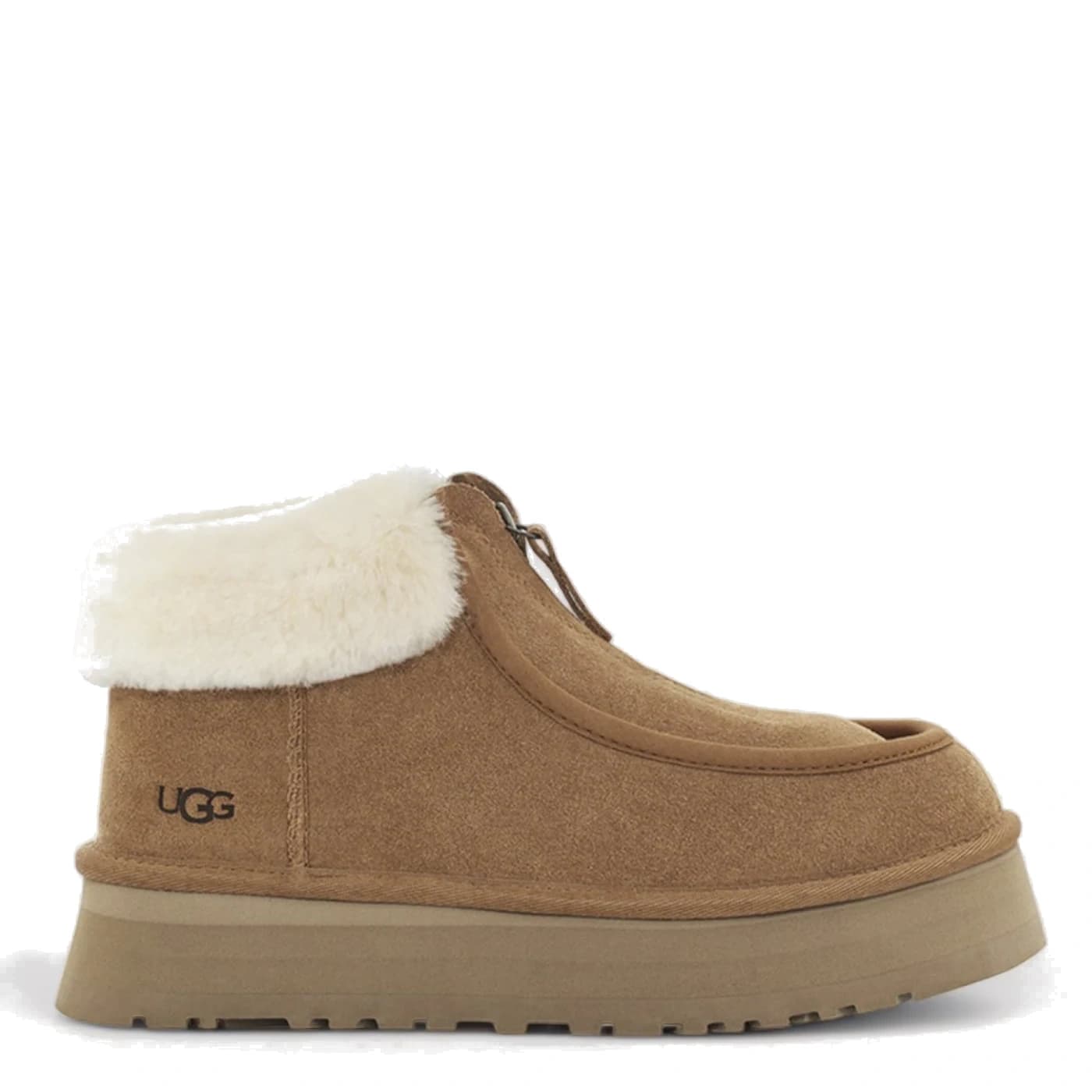 UGG Funkette Platform Boots - Chestnut — фото 1