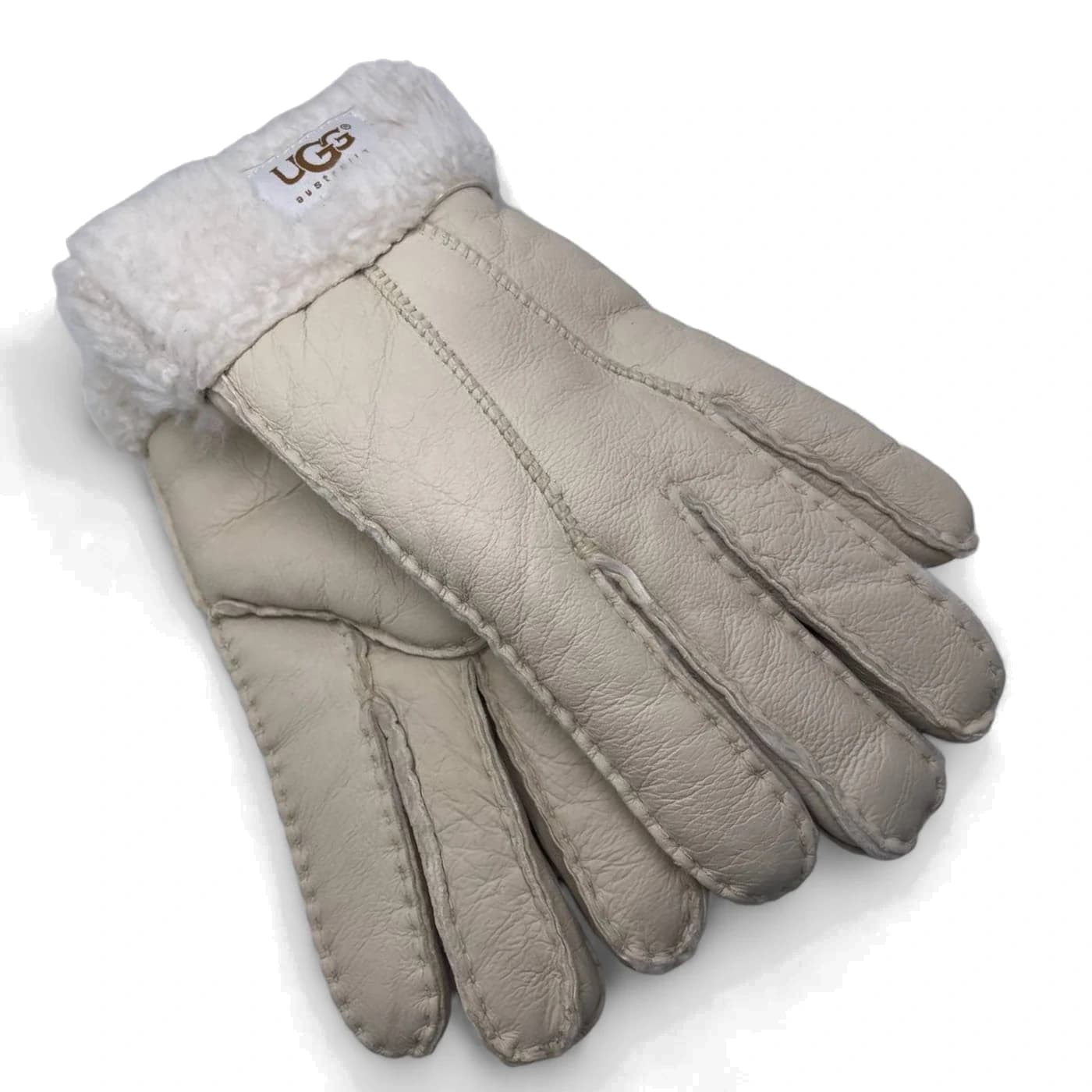 Перчатки женские UGG Glove - Beige — фото 1