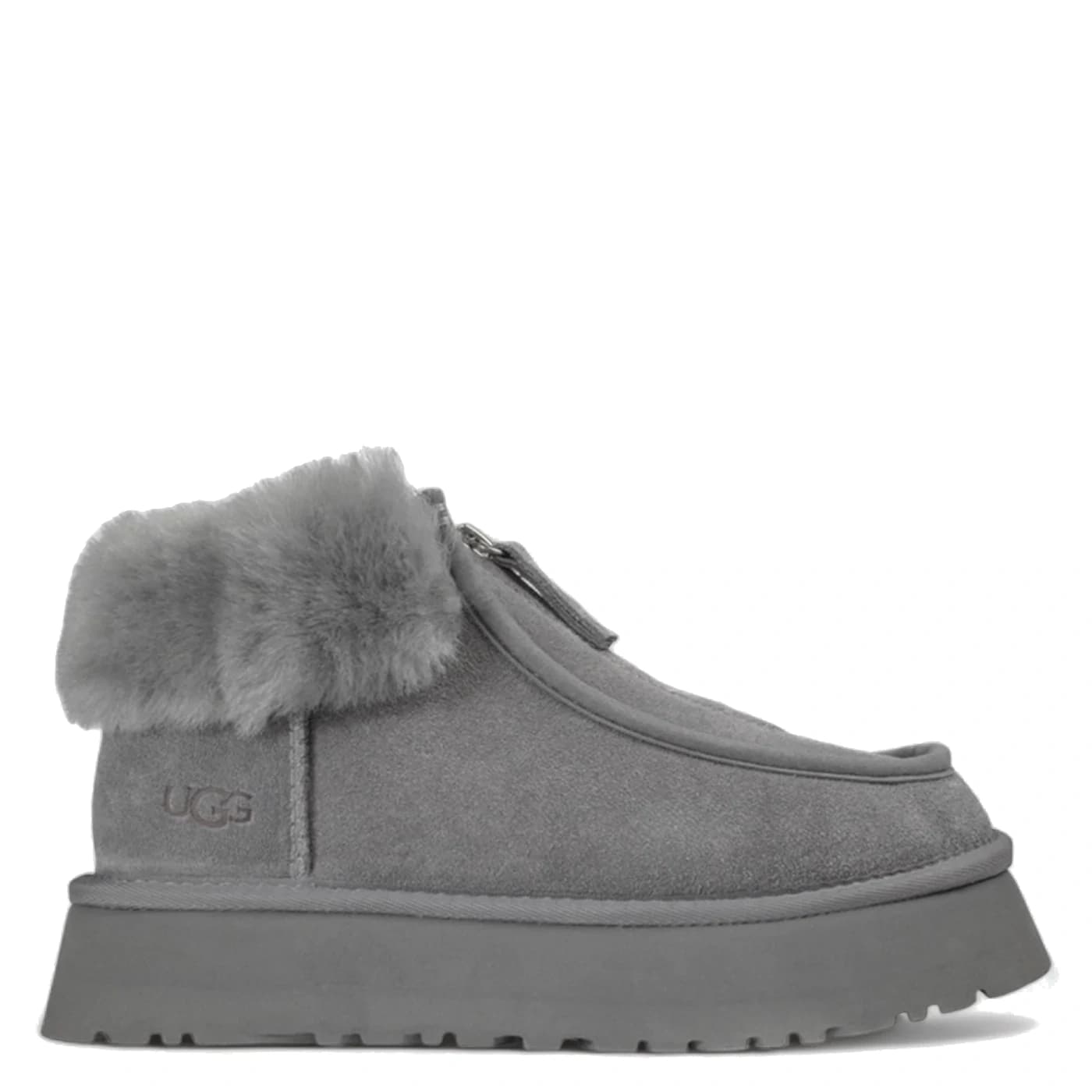 UGG Funkette Platform Boots - Grey — фото 1