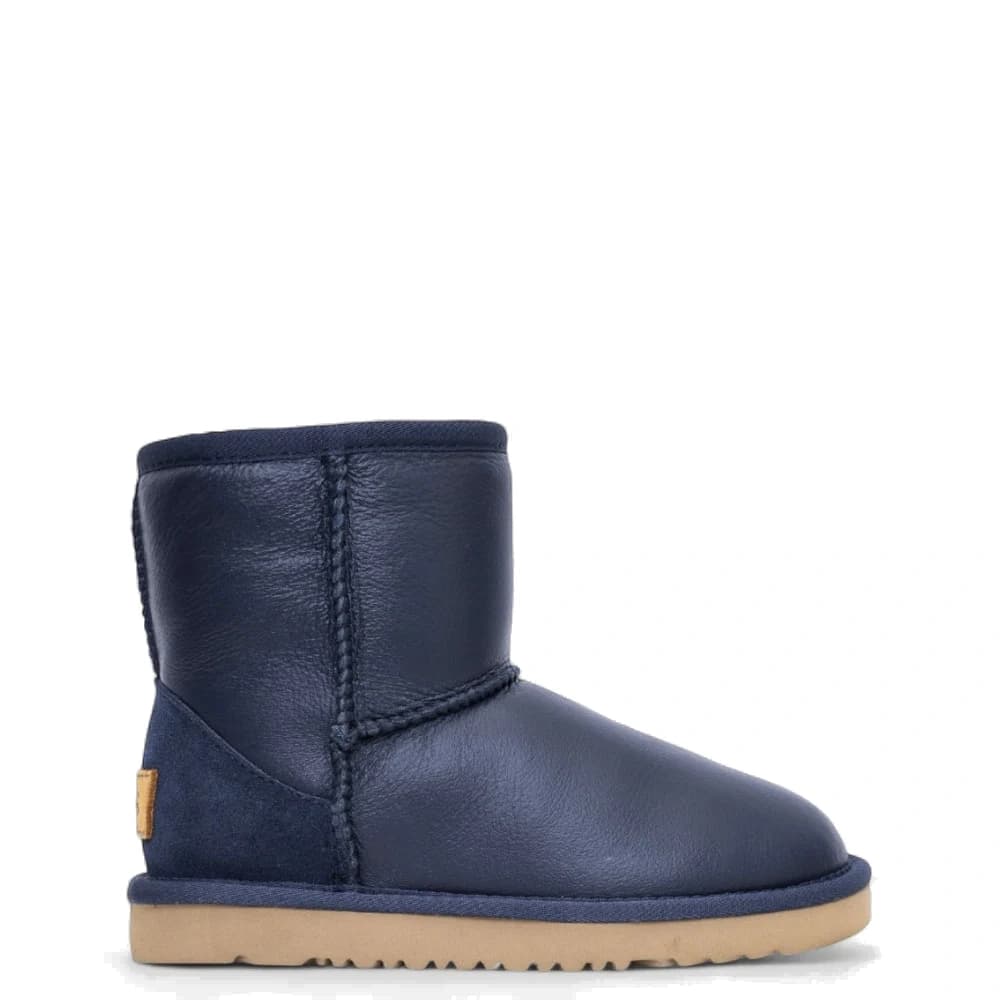 UGG Kids Classic Short II - Metallic Navy