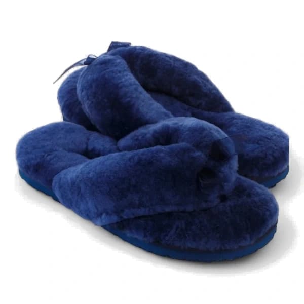 UGG Fluff Flip Flop - Navy — фото 1