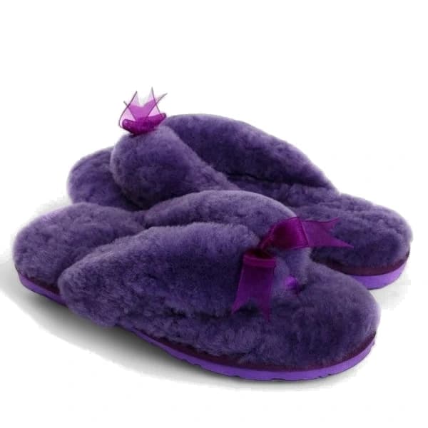 UGG Fluff Flip Flop - Violet — фото 1
