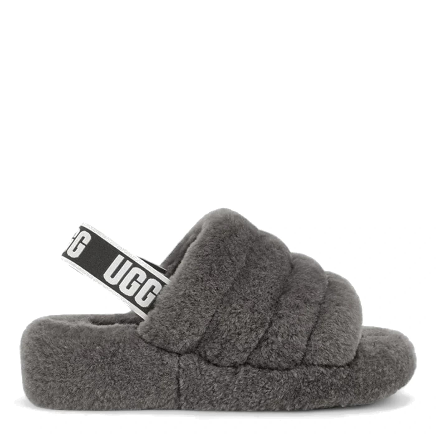 UGG Fluff Yeah Slide - Grey — фото 1