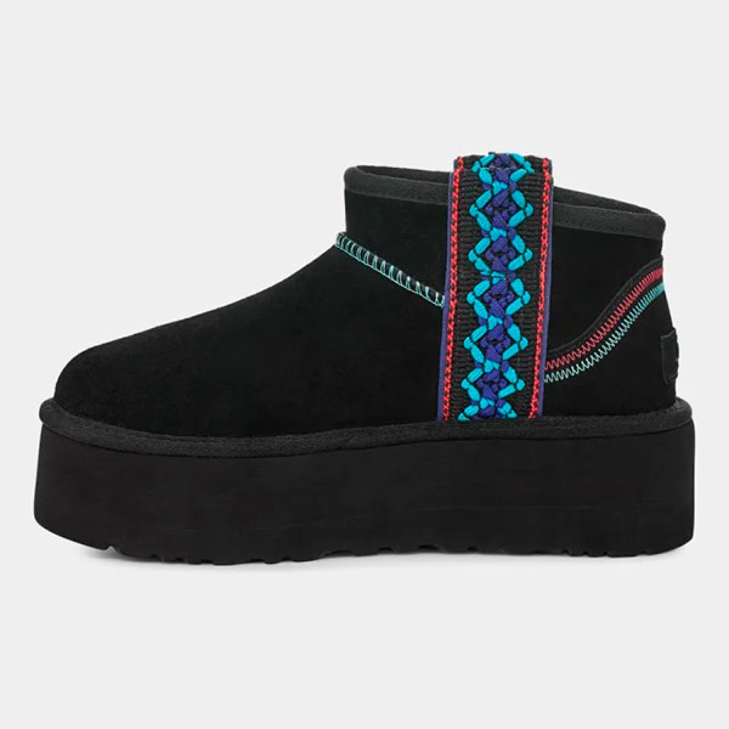 Classic Ultra Mini Braid Platform Black