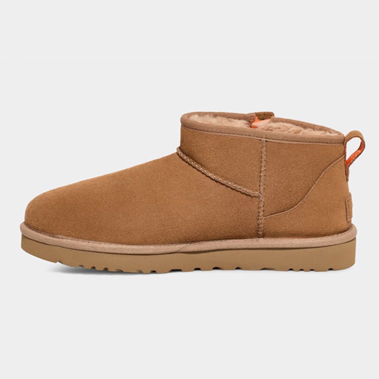 Classic Ultra Mini Zip Boot Chestnut / Orange Soda