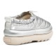 Maxi Braid Clog Silver