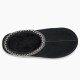 Tasman Suede Slippers Black