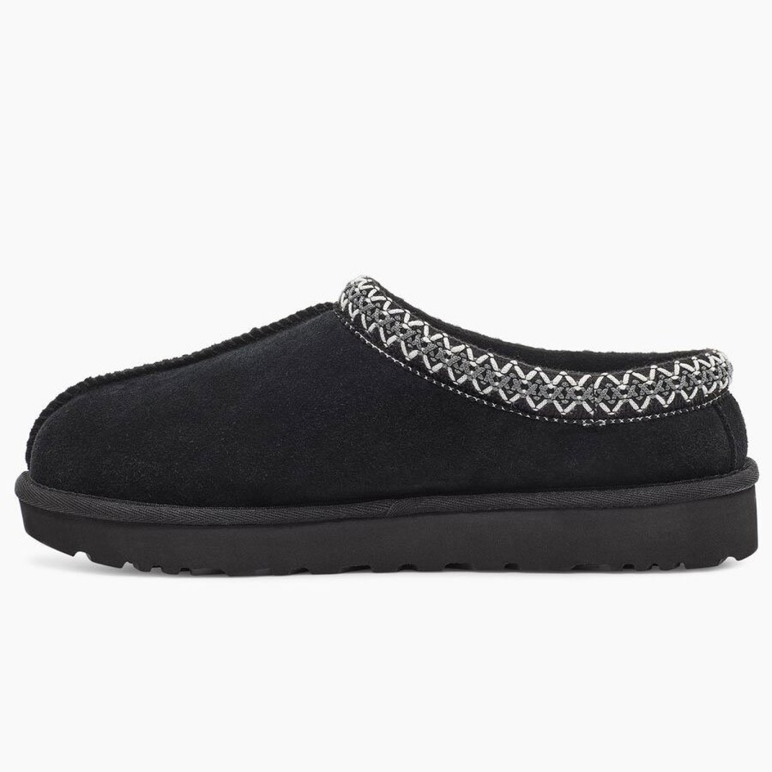 Tasman Suede Slippers Black