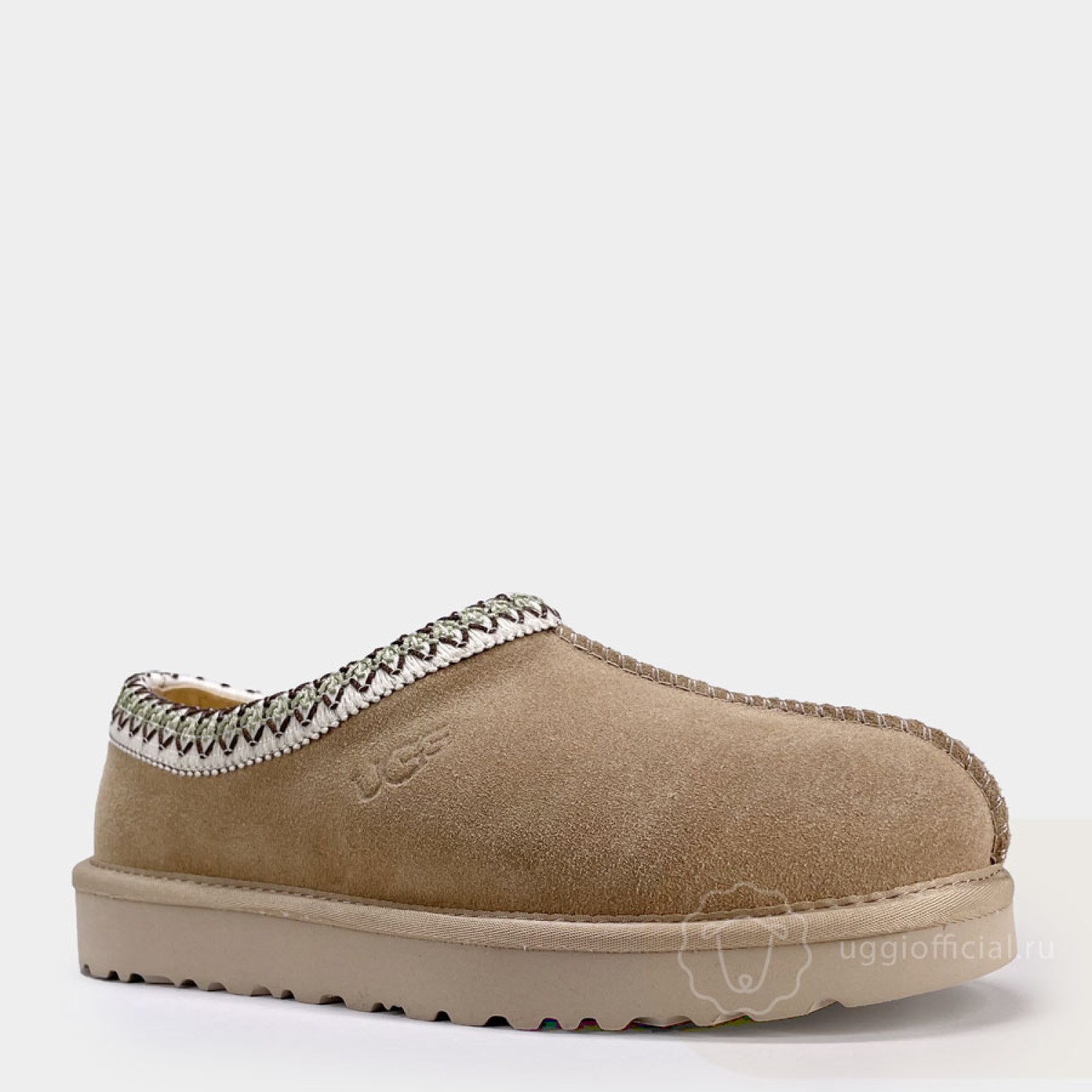 Tasman Suede Slippers Sand