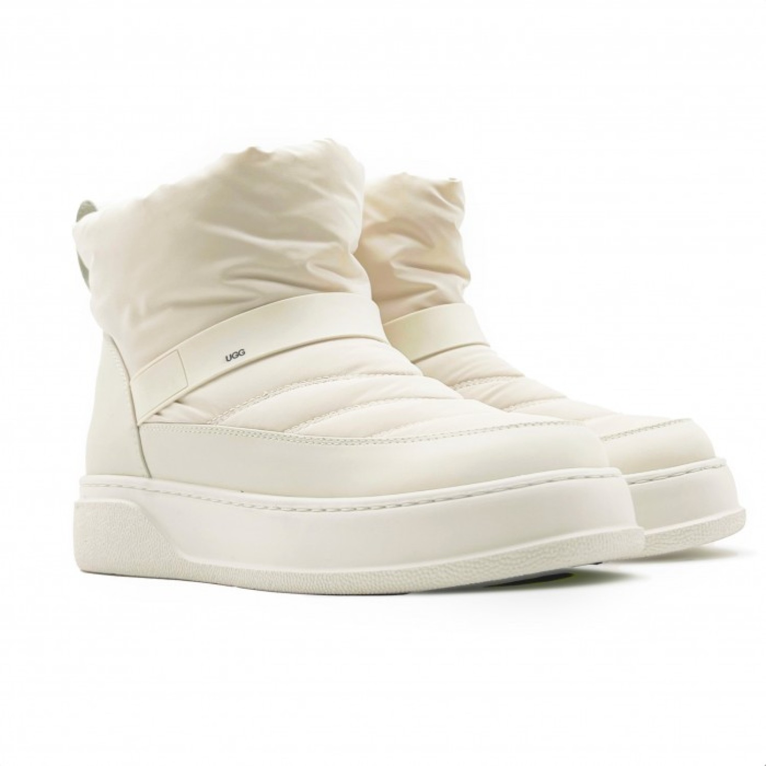 Ash Inflated Boot - White