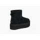 Classic Mini Platform Boot - Black