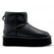 Classic Mini Platform Boot - Ultra Matte Black