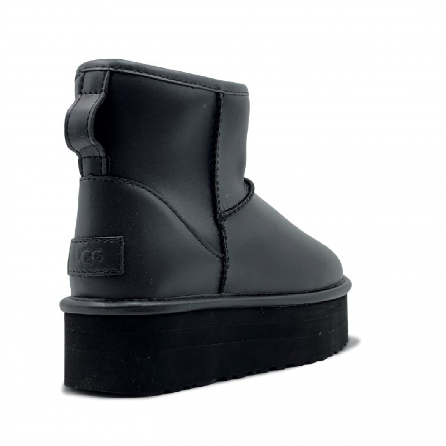 Classic Mini Platform Boot - Ultra Matte Black