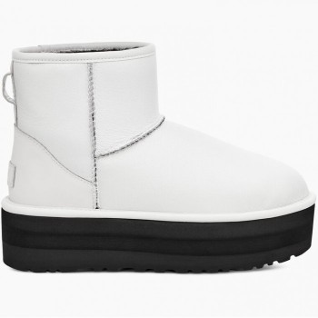 Classic Mini Platform Boot - Ultra Matte White