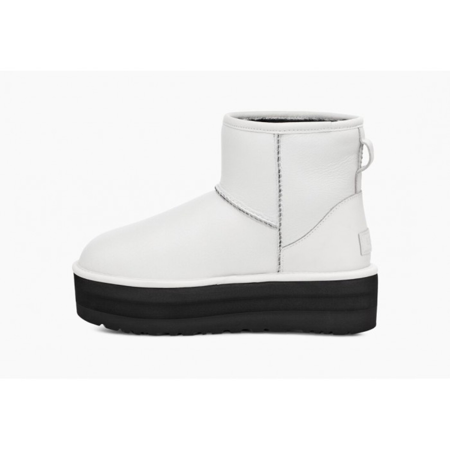 Classic Mini Platform Boot - Ultra Matte White