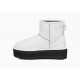 Classic Mini Platform Boot - Ultra Matte White