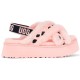 Disco Cross Slide Animalia - Pink Scallop