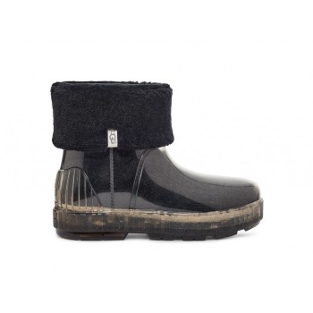 DRIZLITA CLEAR BOOT - Black