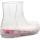 DRIZLITA CLEAR BOOT - Taffy Pink