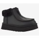 Funkette Platform Leather - Black