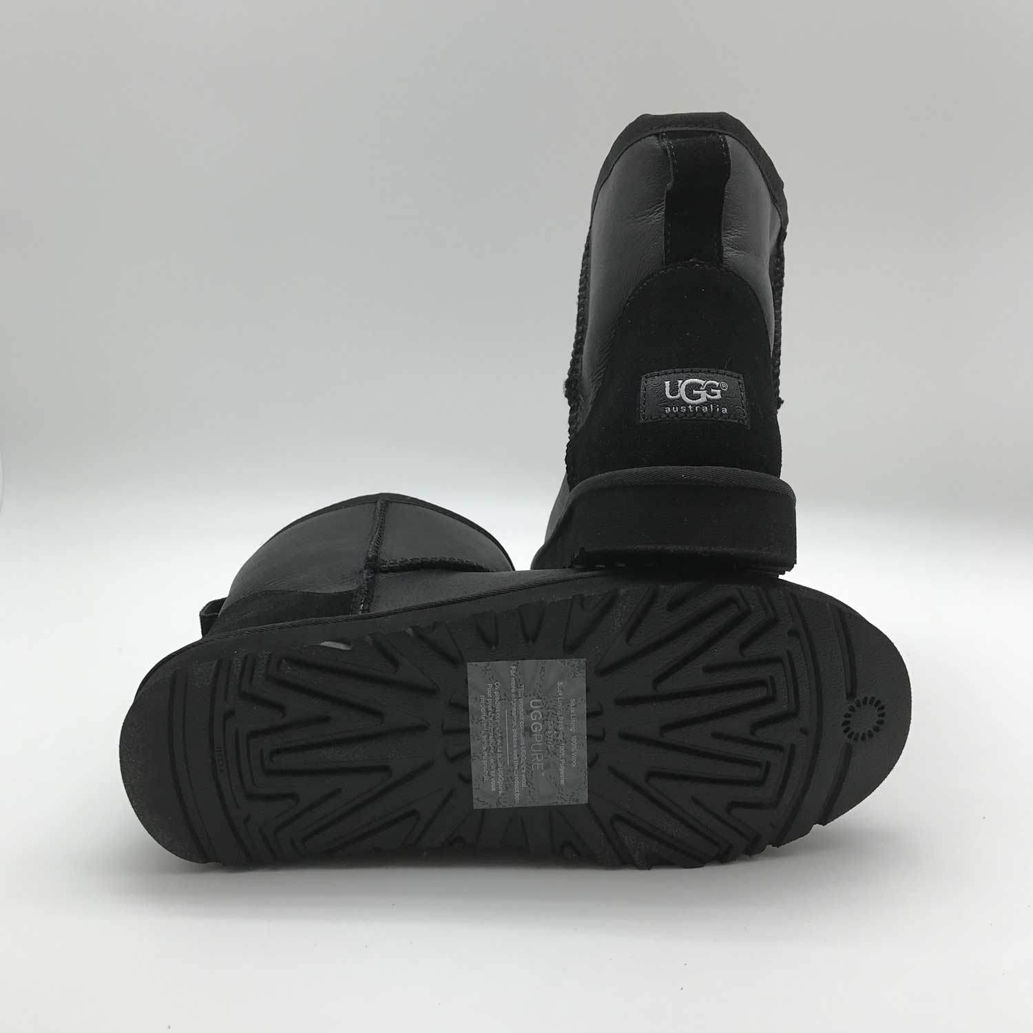 UGG Classic Mini II Metallic Black