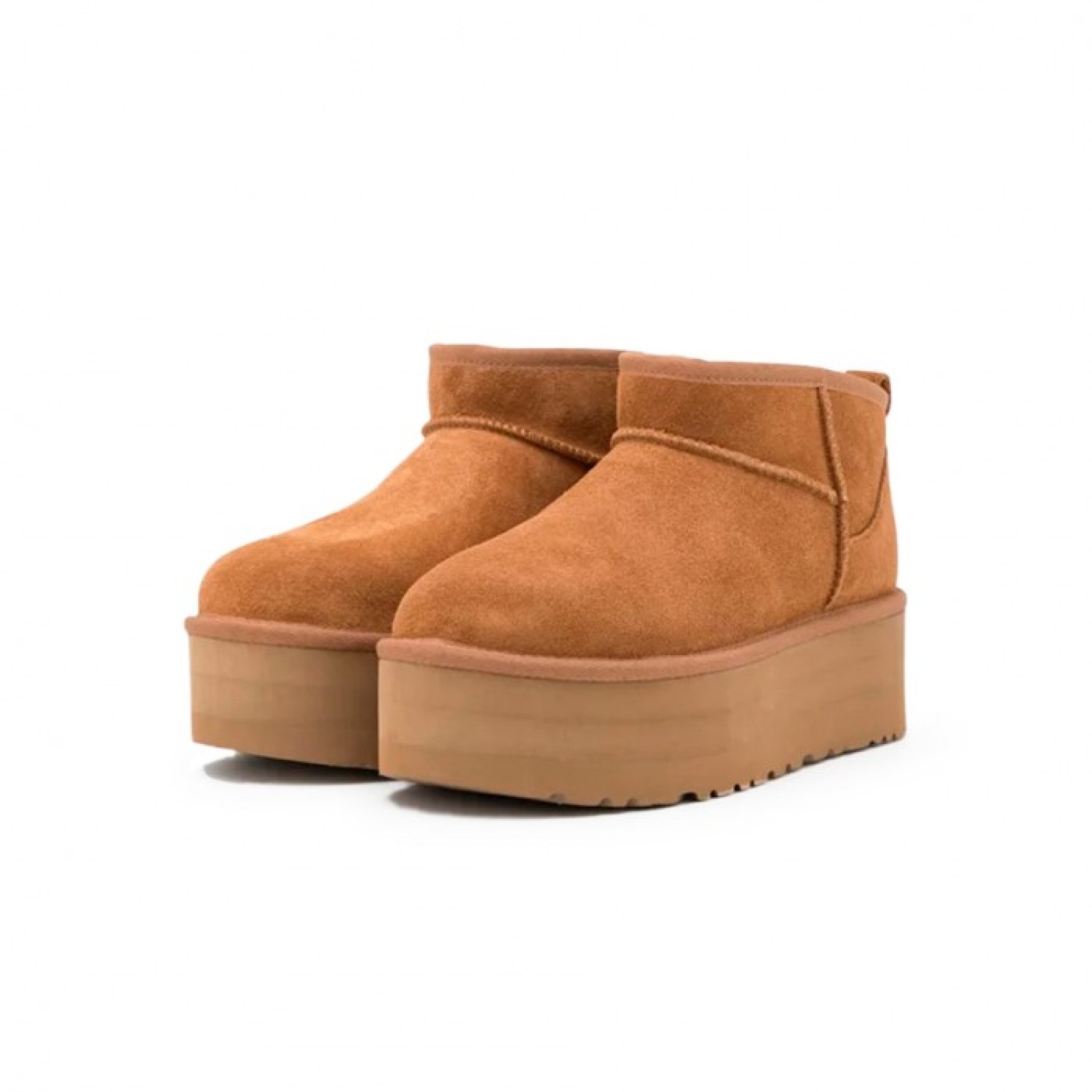 Ultra Mini Platform Boot - Chestnut