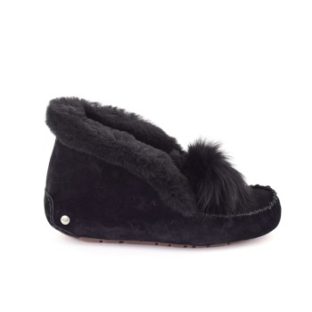 UGG Alena Pom Pom Black