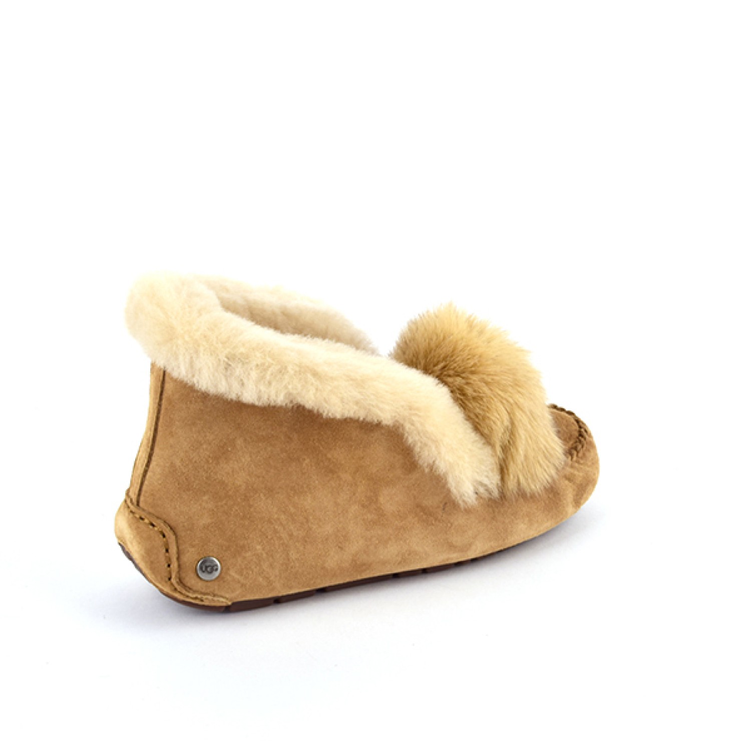 UGG Alena Pom Pom Chestnut