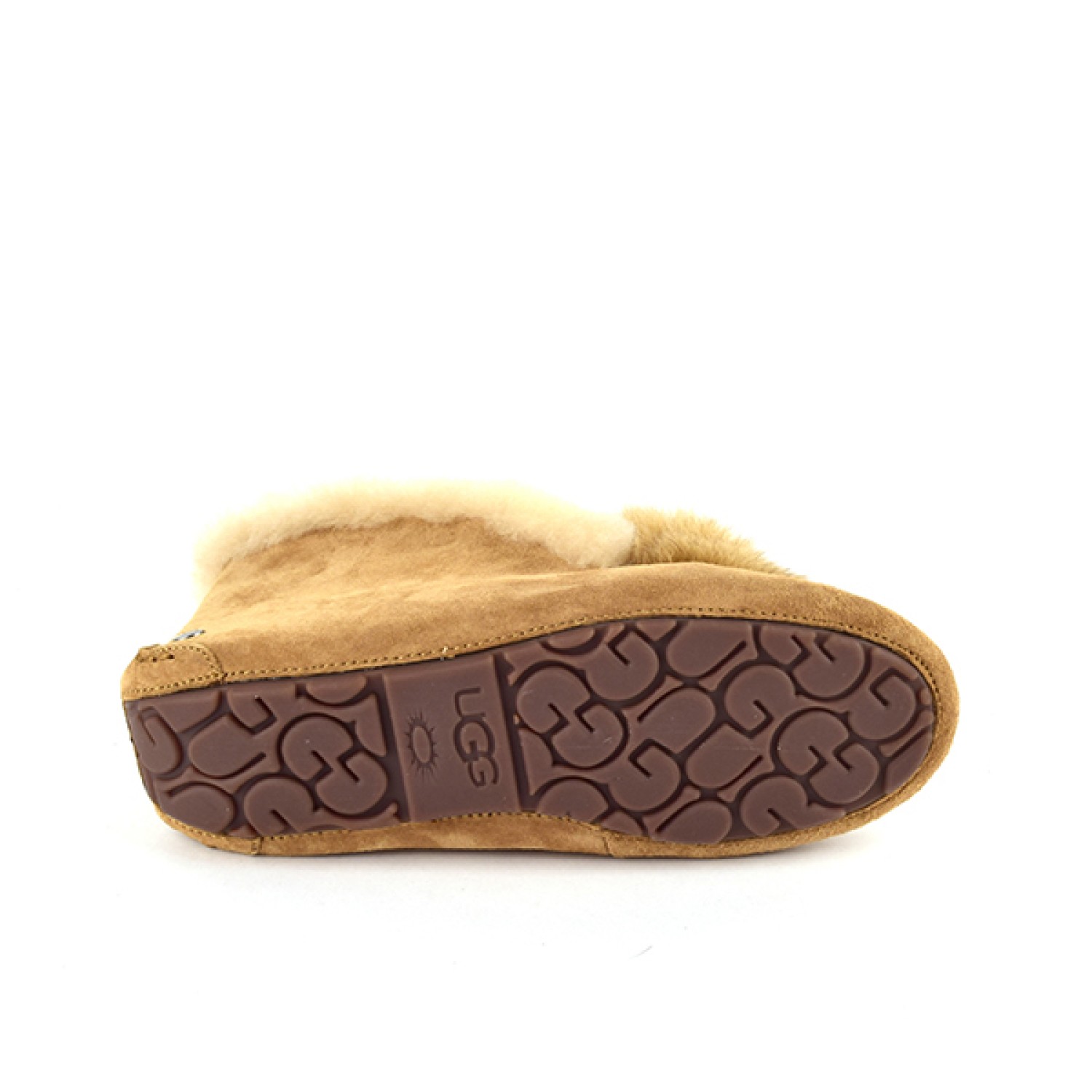 UGG Alena Pom Pom Chestnut