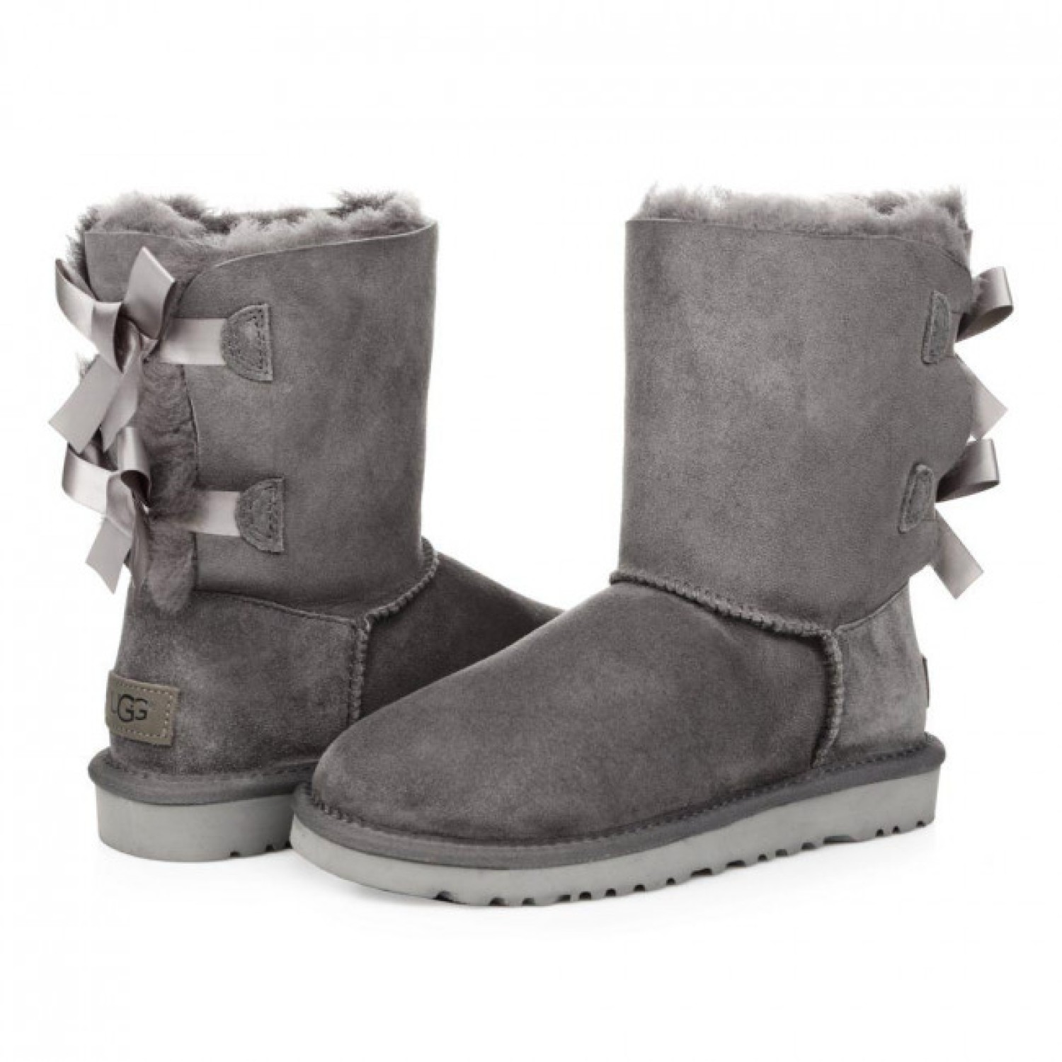 KIDS Bailey Bow Grey