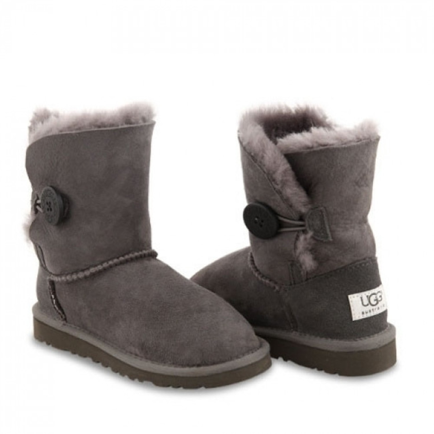 KIDS Bailey Button Grey