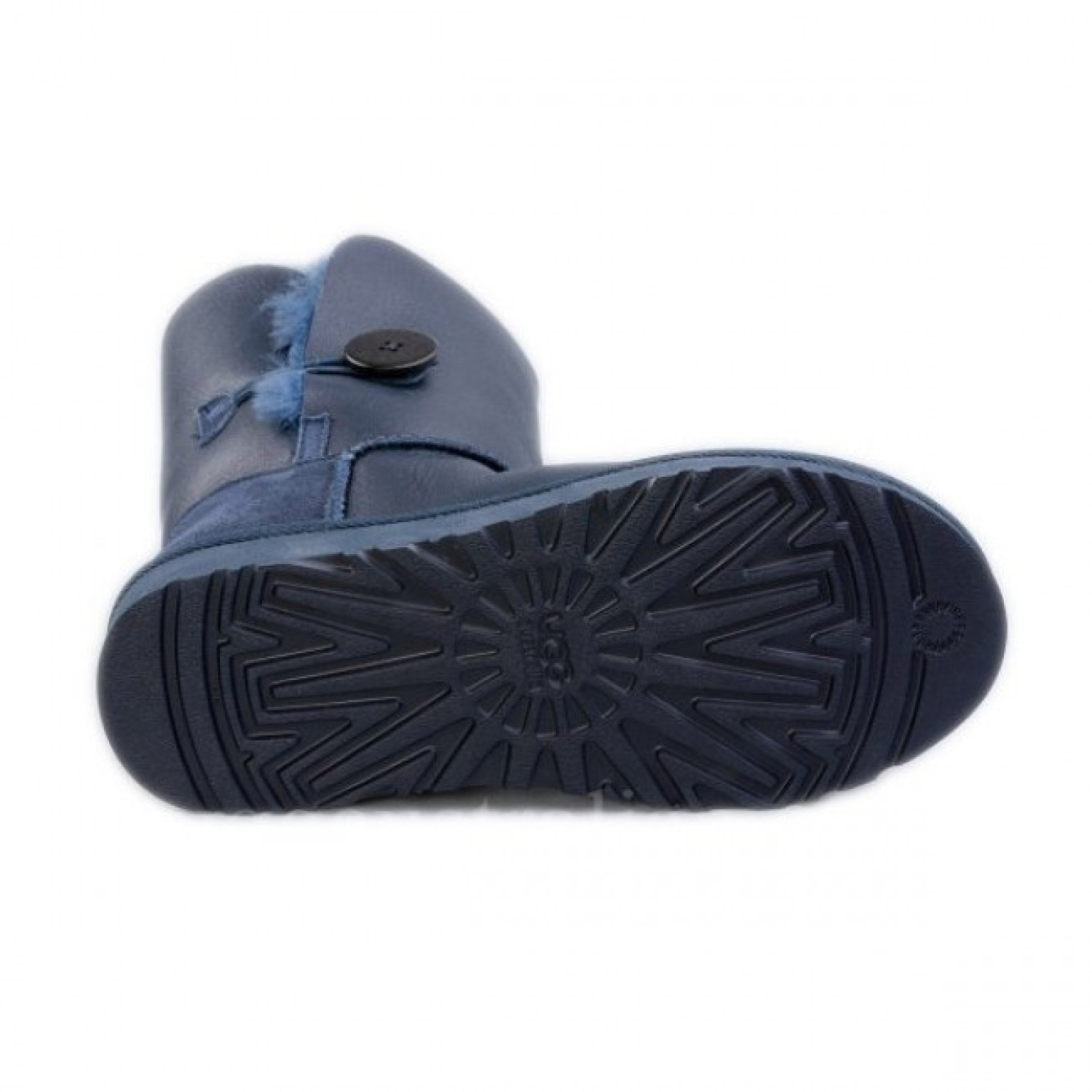 KIDS Bailey Button Metallic Navy