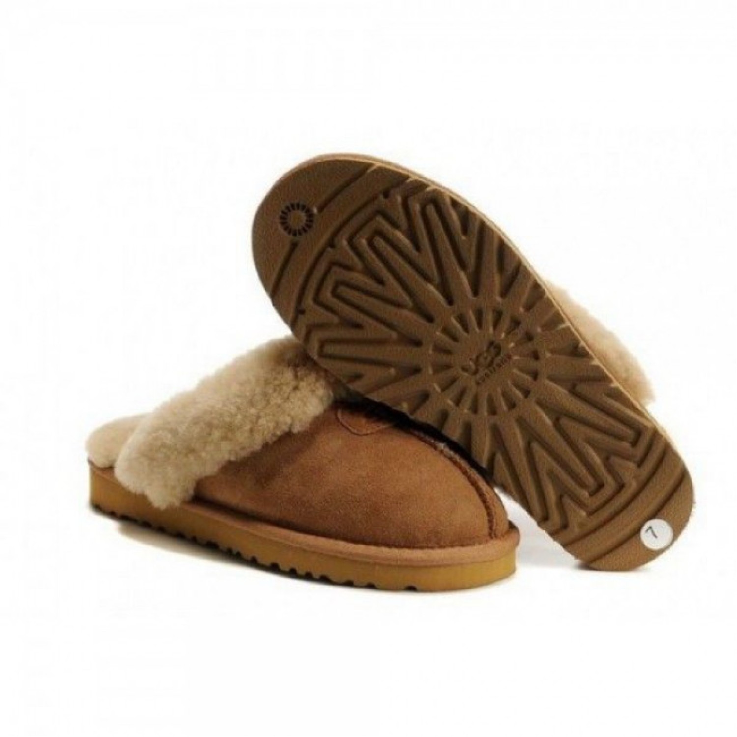 MENS Slippers Scufette Chestnut