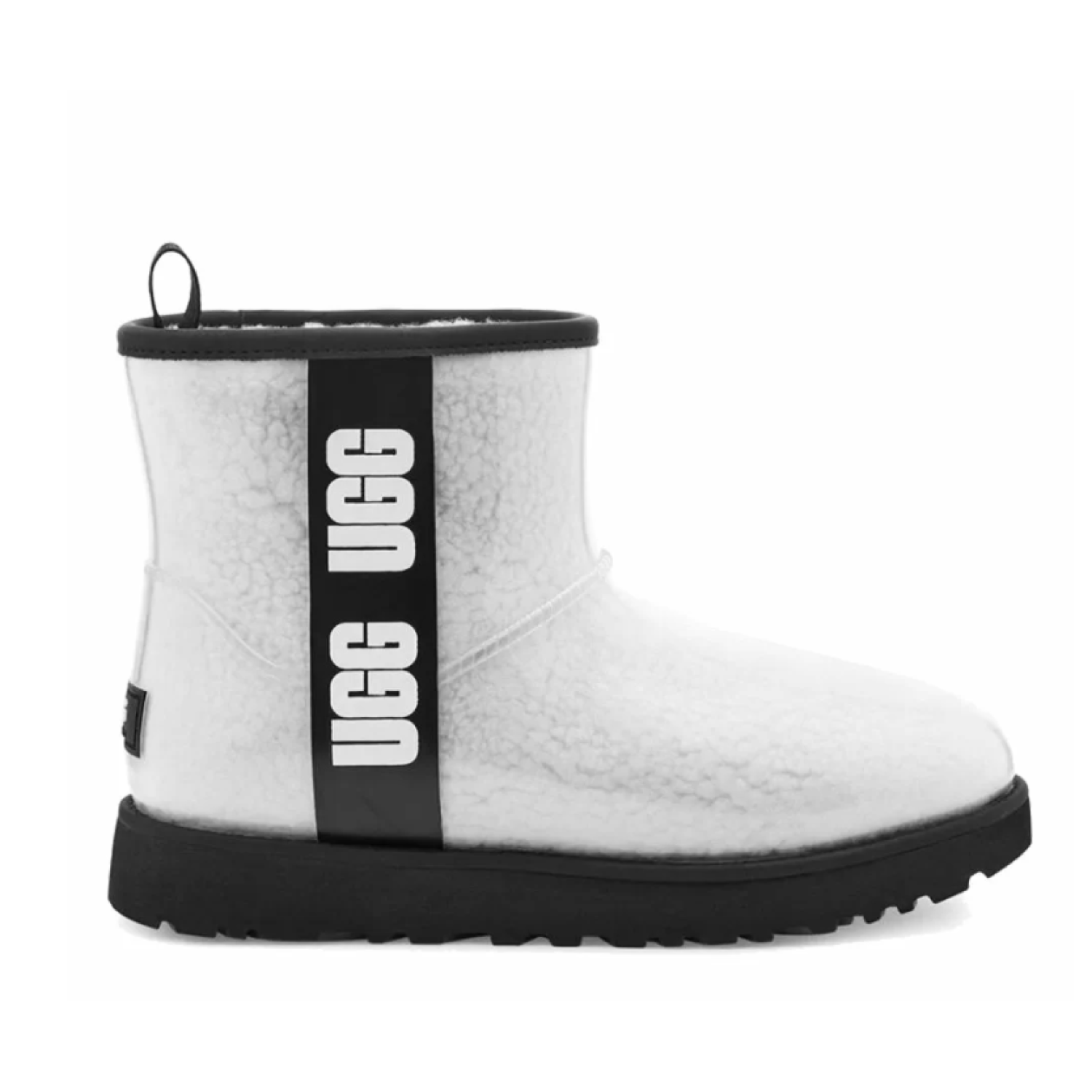 Ugg Classic Clear Mini White Black